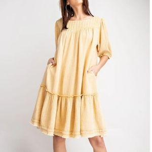 NEW! Easel Midi Dress